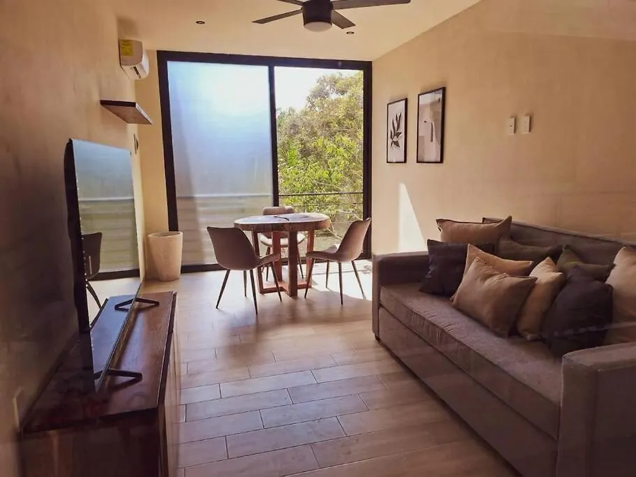 Apartmán Departamento Nuevo Cerca De La Playa Tulum